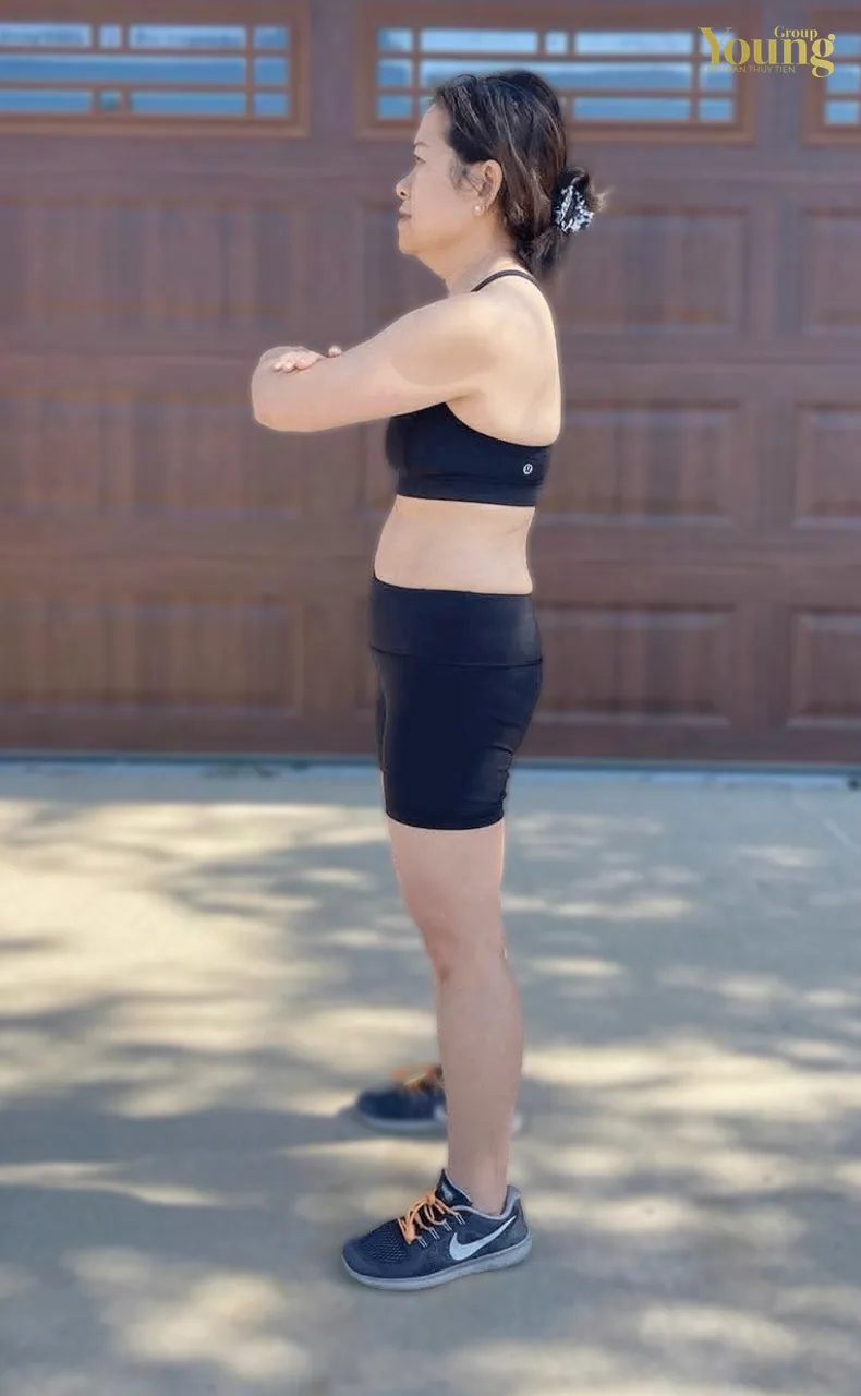 Chị Tammy Pham trước và sau khi giảm 35 pound, ảnh sau